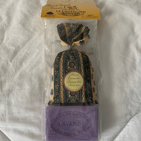 Le Chatelard Other - Le Chatelard Lavender Sachet and Bar Soap